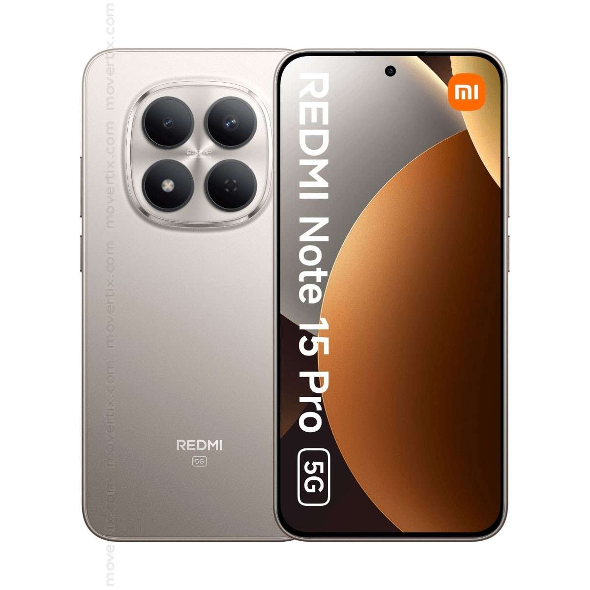 Redmi Note 15 Pro 5G Dual SIM Titanium de 256 GB
