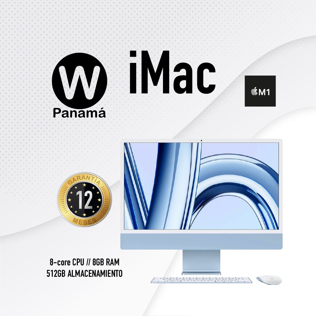 iMac M1 24'' 8GB/8CPU/512GB iMac M1 24'' 8GB/8CPU/512GB