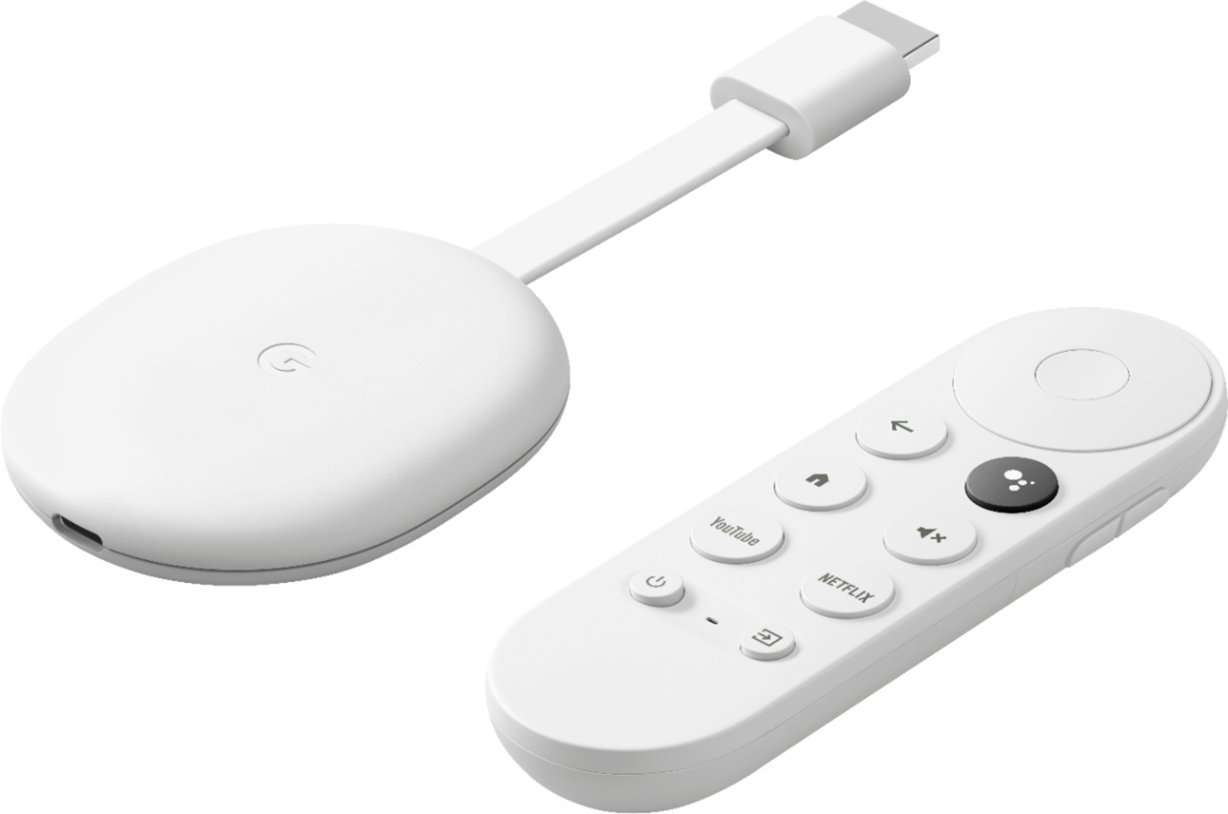 Chromecast con Google TV (4K) - Blanco