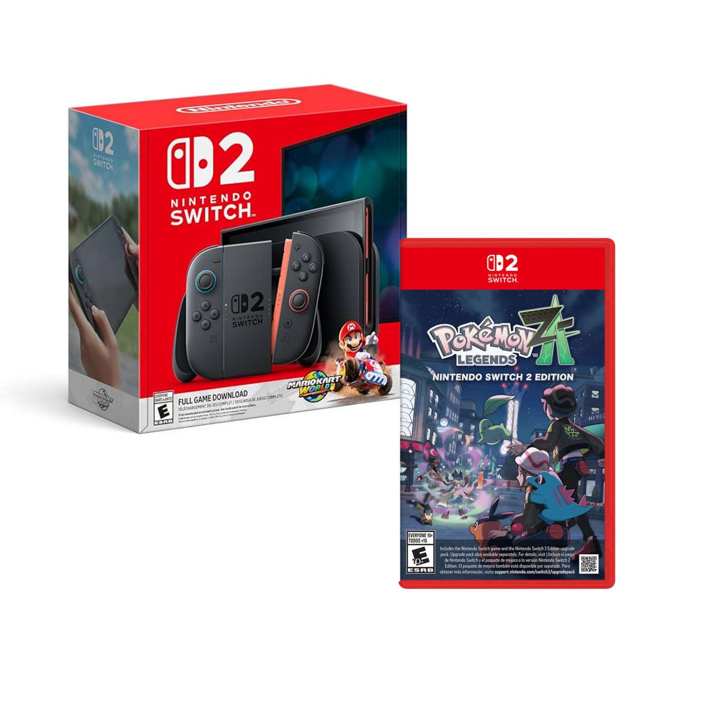 Consola Nintendo Switch 2 Bundle Mario Kart World + Pokemon