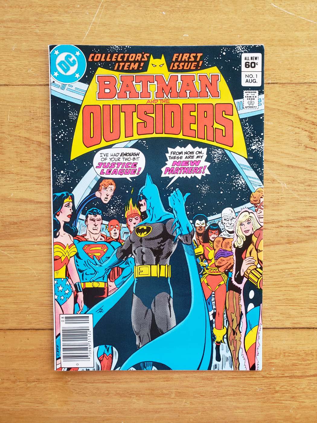 Batman and The Outsiders Vol 1 #1 | GeekyDrop