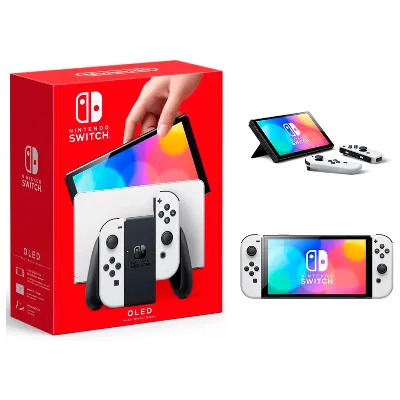 NINTENDO SWITCH OLED BLANCO NUEVO JP