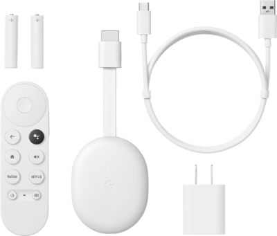 Chromecast con Google TV (4K) - Blanco