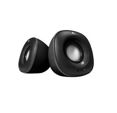 Xtech - Speakers - 2.0-channel - 6W wired XTS-115BK