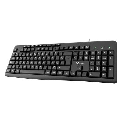 TECLADO GAMING XTECH CHEVALIER MULTIMEDIA SPA USB BLACK (XTK-505S)