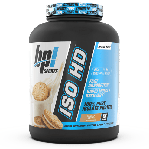 ホルモン HASHI! PROOFプルーフ Iso HD - Cookies and Cream 5 lbs - 70 Serv BPI Sport